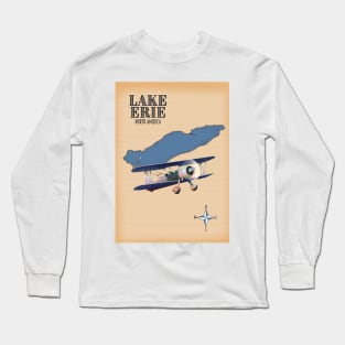 Lake Erie North America Long Sleeve T-Shirt